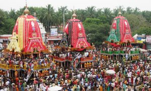 Rath Yatra at Puri Temple