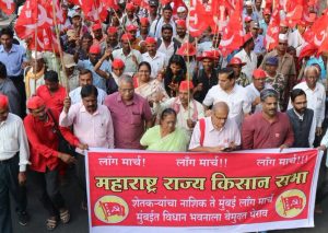 Kisan long March in Maharashtra