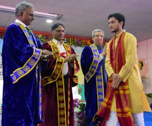 Gold medal Winner at IIT BBS Convocation