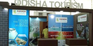 Odisha Tourism stall at FHRAI Lucknow