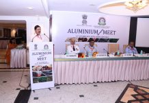 NALCO CMD, Dr. TK Chand speaking at National Aluminium Meet 2018