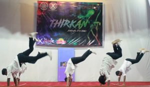 Boys show their skills at Thirkan - XIMB