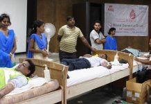 Blood donation drive by Adani Foundation