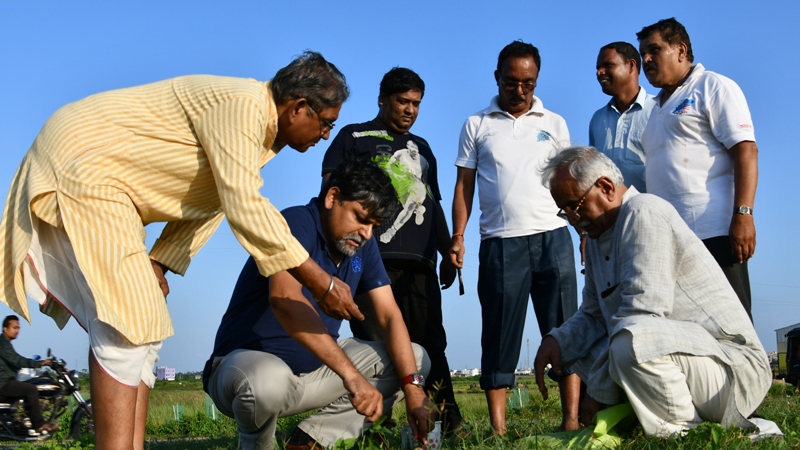 Odisha Without Border (Aseema Odisha) observes Plantation Programme in Bhubaneswar