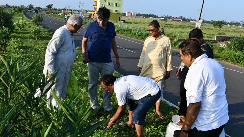 Odisha Without Border Aseema Odisha observes Plantation Programme in Bhubaneswar