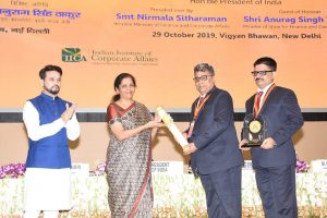 National CSR Awards to Mahanadi Coalfields Limited MCL