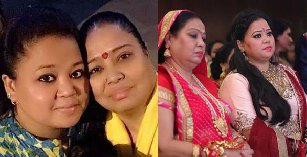 bharti-singh with mother