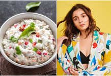 alia vatt with dahi chawal